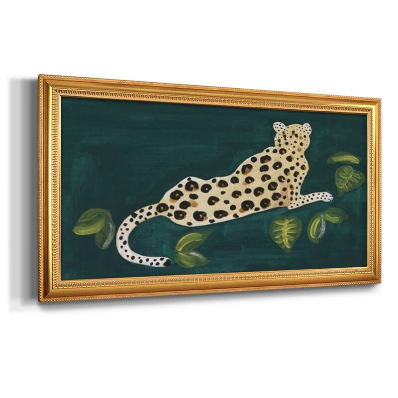 Lethargic Leopard I Premium Framed Canvas- Ready to Hang