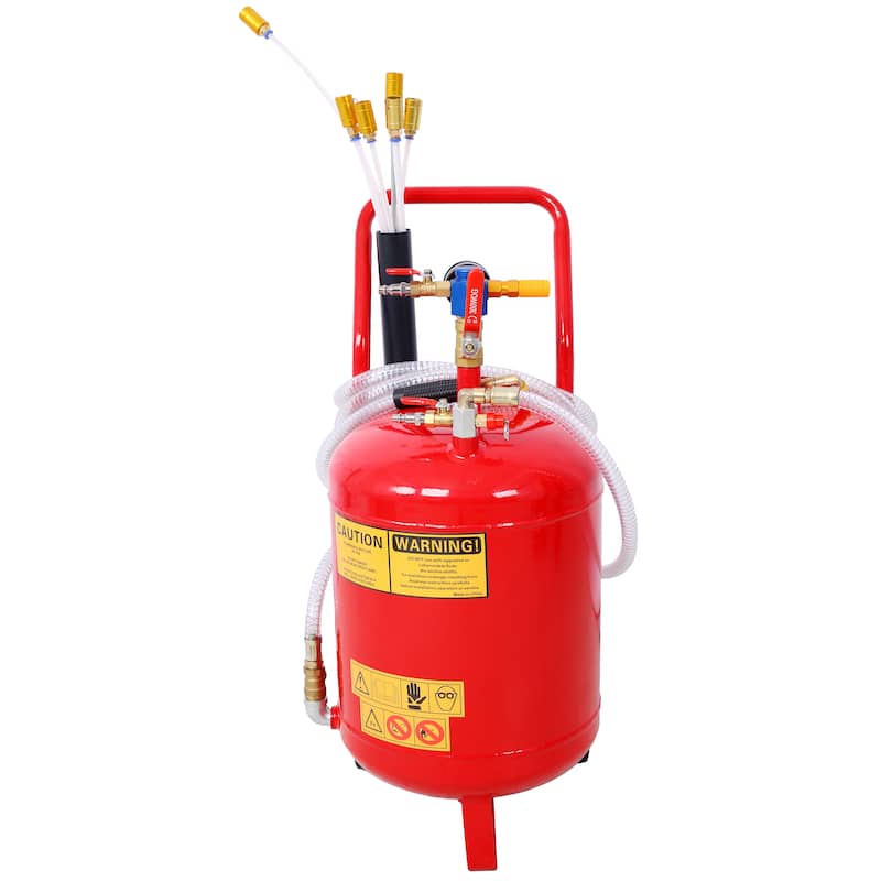 Oil Extractor, Portable Air Pneumatic Waste Oil Garage Extractor Drain Draine Tank Professional Fluid Evacuator