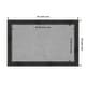 preview thumbnail 33 of 36, Amanti Art Rustic Pine Black Framed Magnetic Board Board Size 40x24