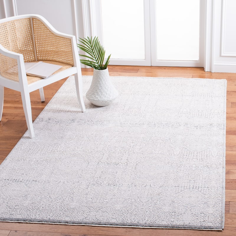 SAFAVIEH Webster Frideriki Vintage Rug - 4' x 6' - Grey/Beige