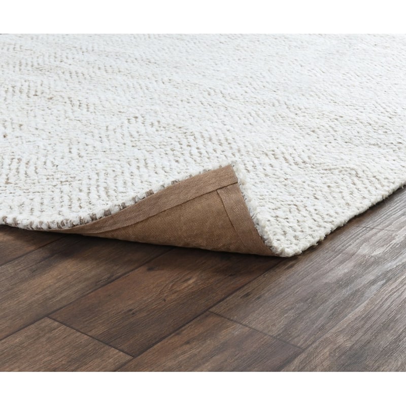 Chevron Handwoven Jute Area Rug by Kosas Home