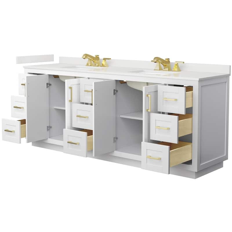 Wyndham Collection WCF292984D-QTZ-US3MXX Miranda 84" Free Standing