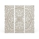 preview thumbnail 20 of 20, MDF Traditional Wall Decor Ornamental (Set of 3)