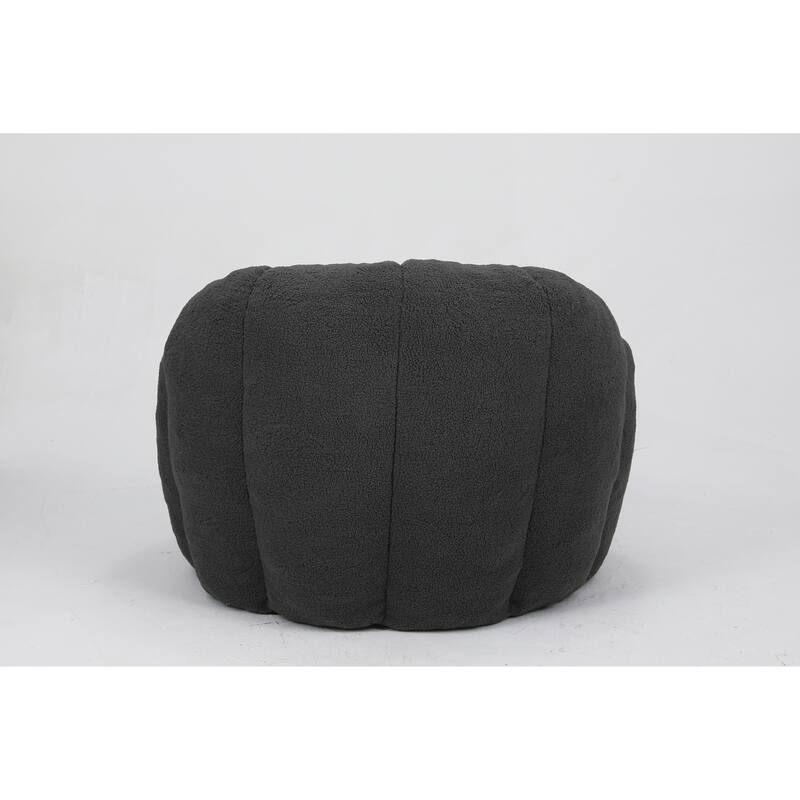 Anmytek Plush Oversized Bean Bag Chair with Armrests High-Density Foam Lazy Comfy Seat