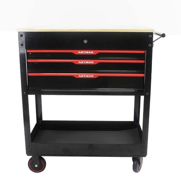 Tool Cart Wood Top