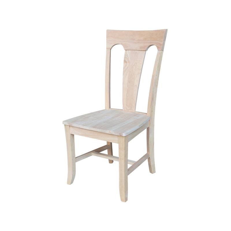 Elle Solid Wood Dining Chairs, Set of 2