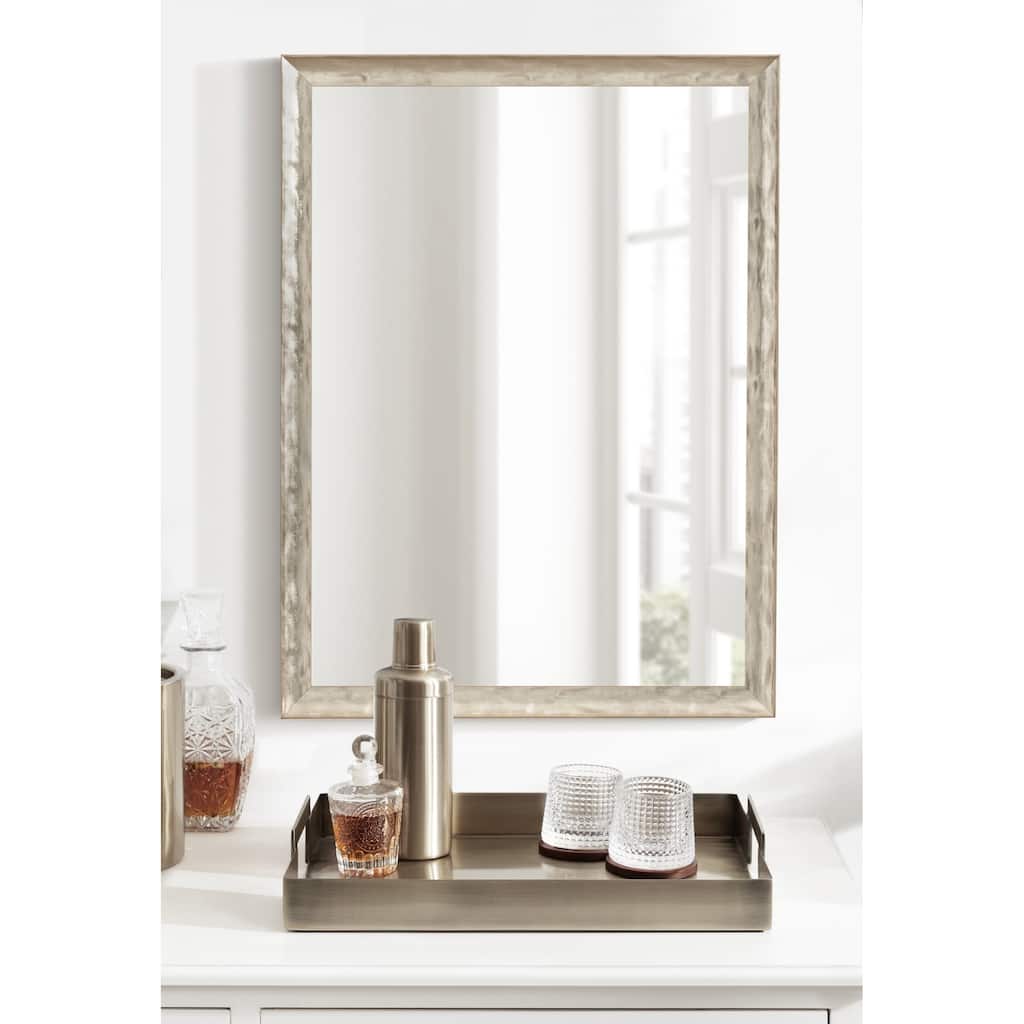 Kate and Laurel Illiona Rectangle Wall Mirror