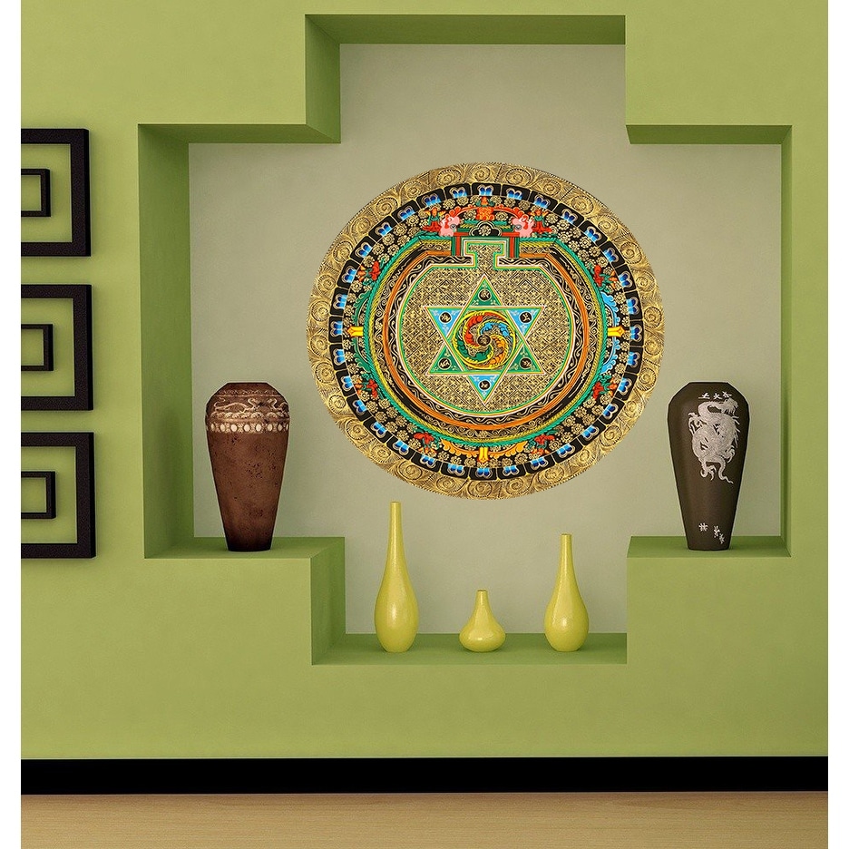 Pictogramme Mandala decal, Pictogramme Mandala Sticker-image