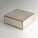 preview thumbnail 4 of 6, Vintage Mirror Square Coffee Table
