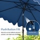 preview thumbnail 11 of 23, Costway 9 FT Patio Umbrella 2-Tier Market Table Umbrella with