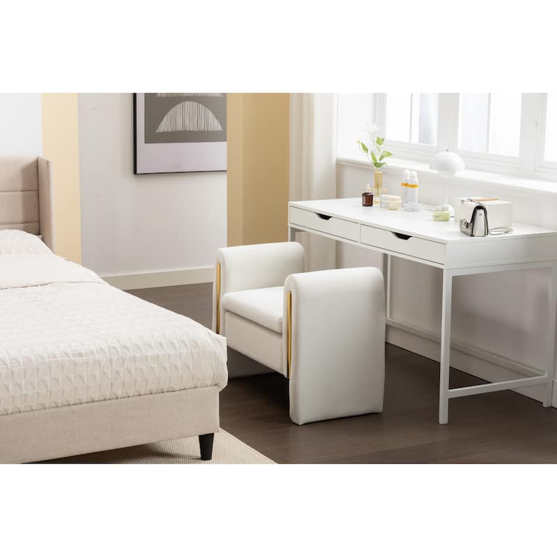 Single Bench Shoe Bench Makeup Bench For Bedroom Indoor