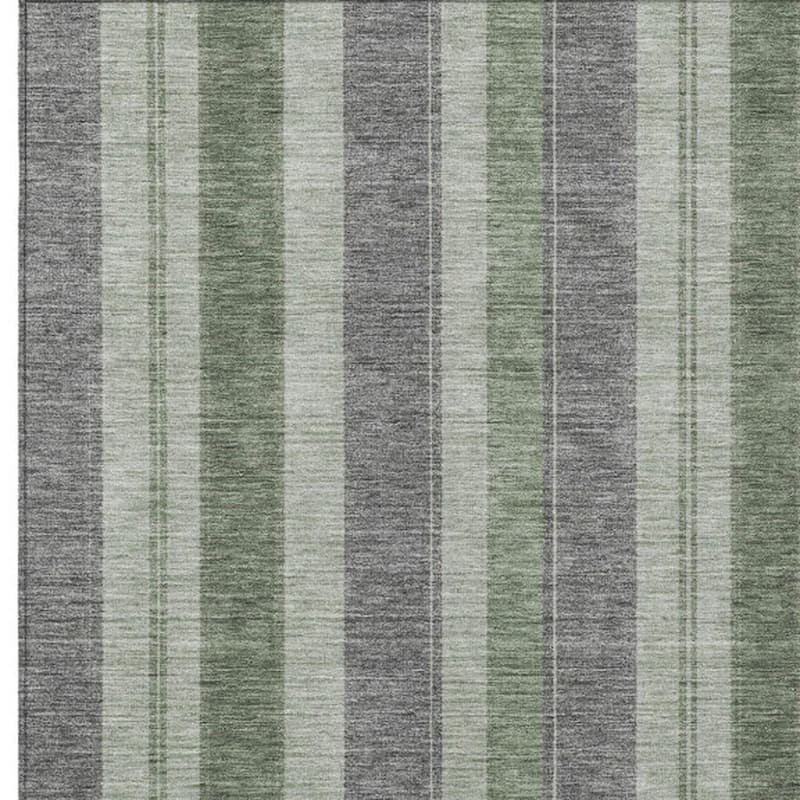 HomeRoots Striped Transitional Rectangle Outdoor Rug