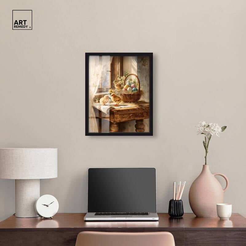 Easter Morn Shadowbox by Art Remedy