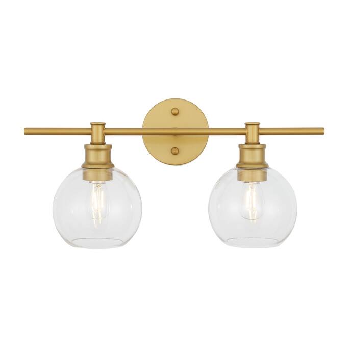 Collins 2-light Wall Sconce - 19.1/9.8