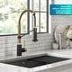 preview thumbnail 9 of 20, Kraus Bolden 1.8 GPM 18" Pull-Down Spray Kitchen Faucet with
