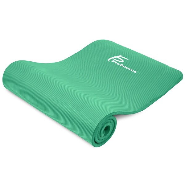 ProsourceFit ½" Extra Thick Yoga Pilates Mat High Density ...