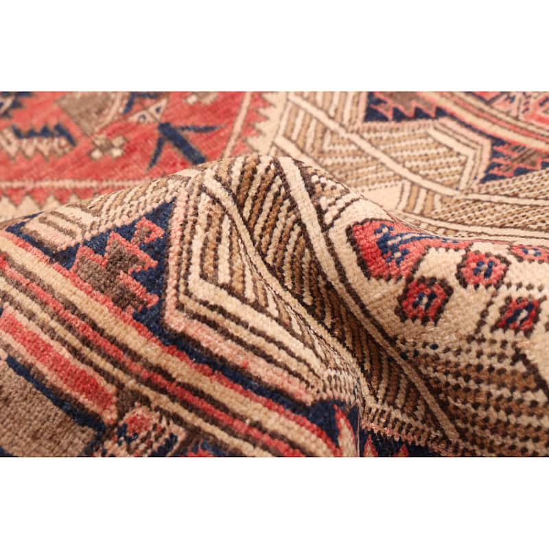 ECARPETGALLERY Hand-knotted Konya Anatolian Red Wool Rug - 2'6 x 10'2