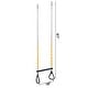 preview thumbnail 6 of 4, Outdoor Playground Gym Heavy Duty Kids Fun Hanging Trapeze Bar, Green Steel Bar and Yellow Chain Swing Playsets