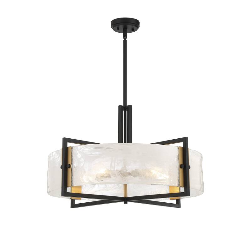 Savoy House 7-1696-5 Hayward 5 Light 28" Wide Drum Chandelier