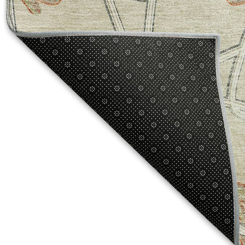 Premium Washable Super Soft Contemporary Tangle Mayfield Rug
