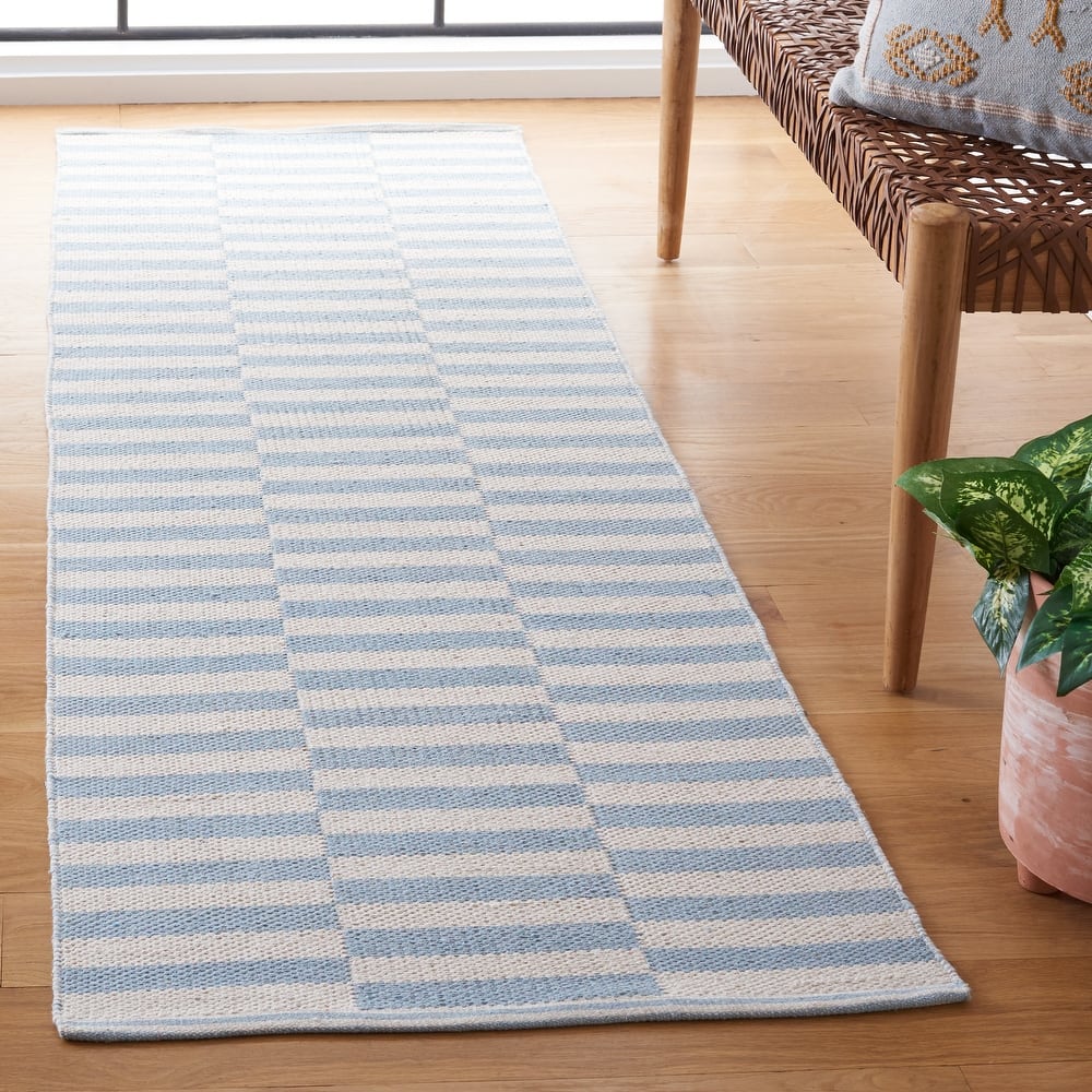 SAFAVIEH Handmade Flatweave Montauk Helena Casual Cotton Rug