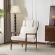 preview thumbnail 25 of 30, Christopher Knight Home - Jennie Tall-Back Wood Armchair with Ergonomic Comfort for Any Room