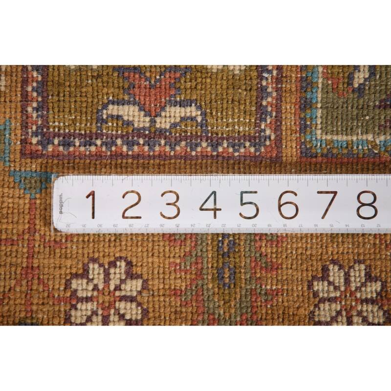 Garden Design Kazak Oriental Accent Rug Handmade Wool Carpet - 2'8"x 4'3"