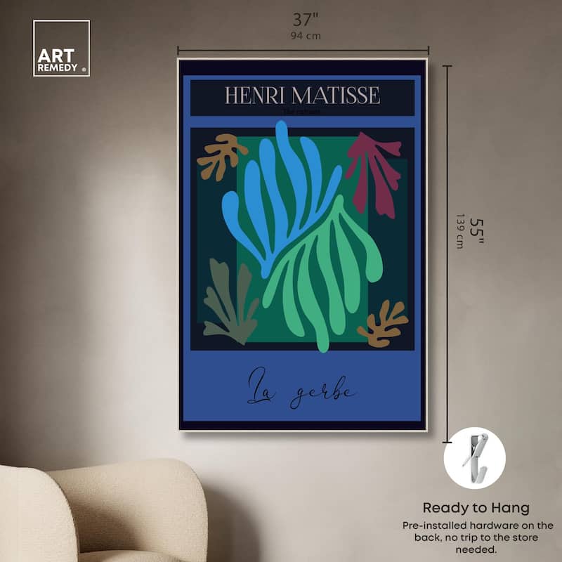 The Cutouts Canvas by Art Remedy