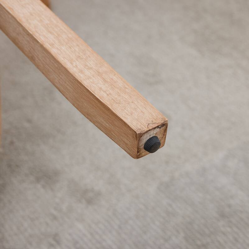 Mid Century Modern Upholstered Barrel Dining Chairs with Arms, Farmhouse Linen Kitchen Chairs with Natural Hardwood Frame