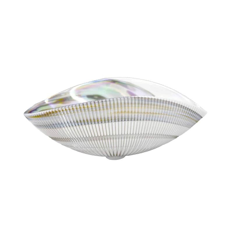 Amalfi Handmade Murano Glass Bathroom Sink - 17.5x12x6.75