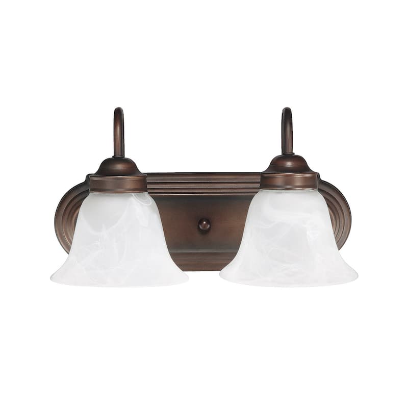 Arthur 2-light Burnished Bronze Bath/Vanity Fixture