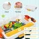preview thumbnail 4 of 8, Gymax 5 in 1 Kids Activity Table Set w/ Chair Toddler Luggage Building - See Details