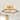 20.4" Farmhouse Gold Hemp Rope Chandelier Low Profile Caged Ceiling Fan with Light - 20.35 in. D x 20.35 in. W x 6.54 in. H
