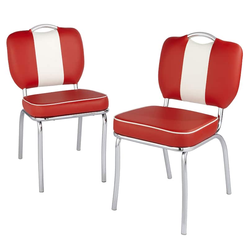 Simple Living Raleigh Retro Dining Chairs (Set of 2)