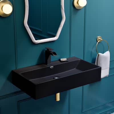 Claire 30” Rectangle Wall-Mount Bathroom Sink