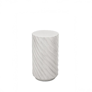 Aluminium Silver Stool Large - Medium