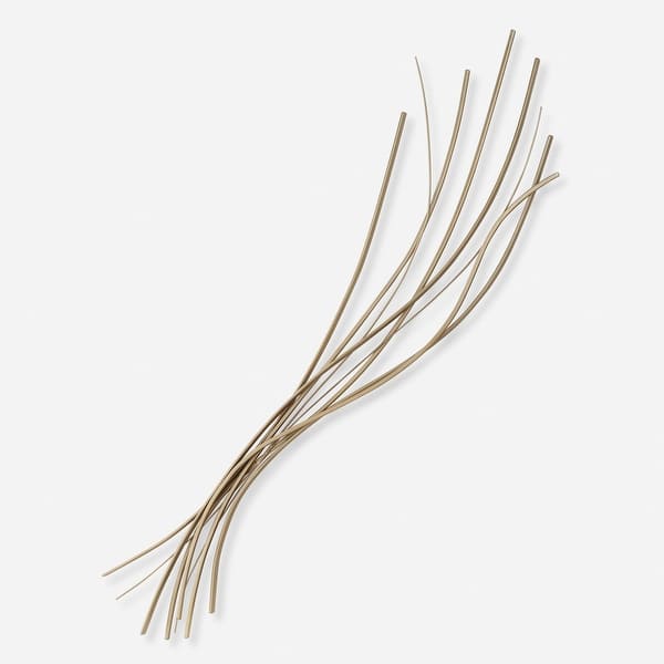 slide 2 of 6, Uttermost Frequencies Metal Wall Decor - 12.25"H x 52.75"W x 1.13"D