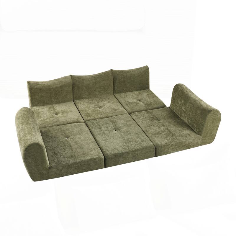 Modular Cloud Sofa, Convertible Folding Sofa Bed
