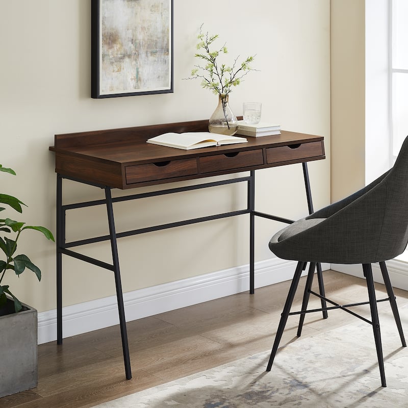 Middlebrook Industrial 42-inch 3-Drawer Writing Desk