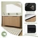 preview thumbnail 18 of 19, 24"/30"/36"/48"/60" FreeStanding Bathroom Vanity with Sink, Floor Stand Bathroom Vanity with Soft Close Door and Shelf