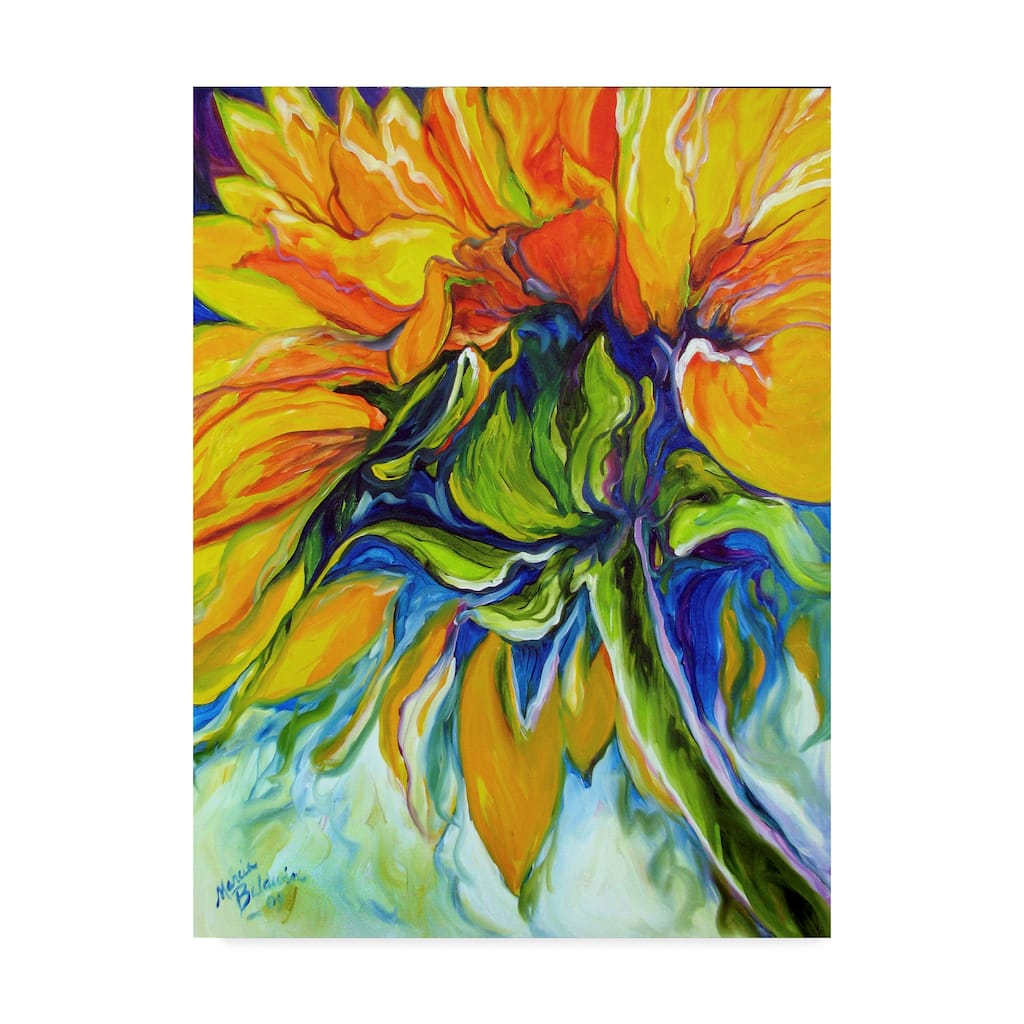 Marcia Baldwin 'Sunflower In July' Canvas Art