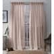 Exclusive Home Bella Sheer Hidden Tab Top Curtain Panel Pair