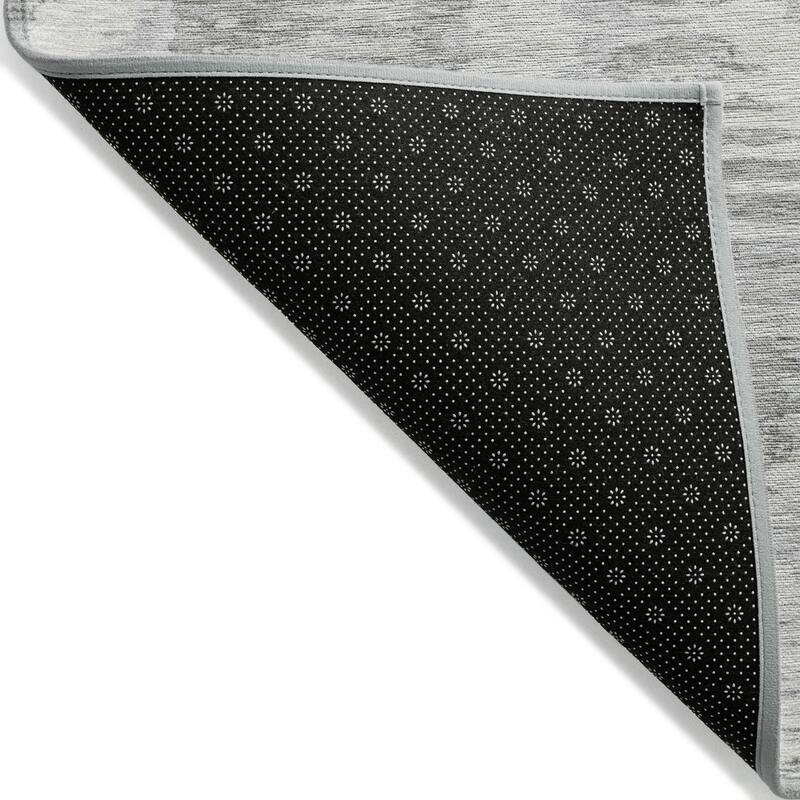 Machine Washable Indoor/ Outdoor Chantille Contemporary Abstract Rug