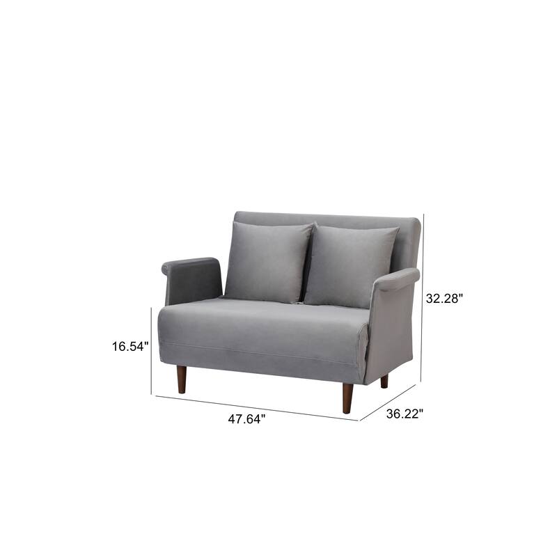 Artdeco Home Boston Convertible Futon Chair