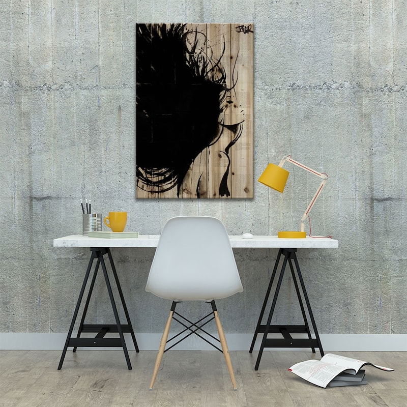 The New Mistral Print On Wood by Loui Jover - Multi-Color