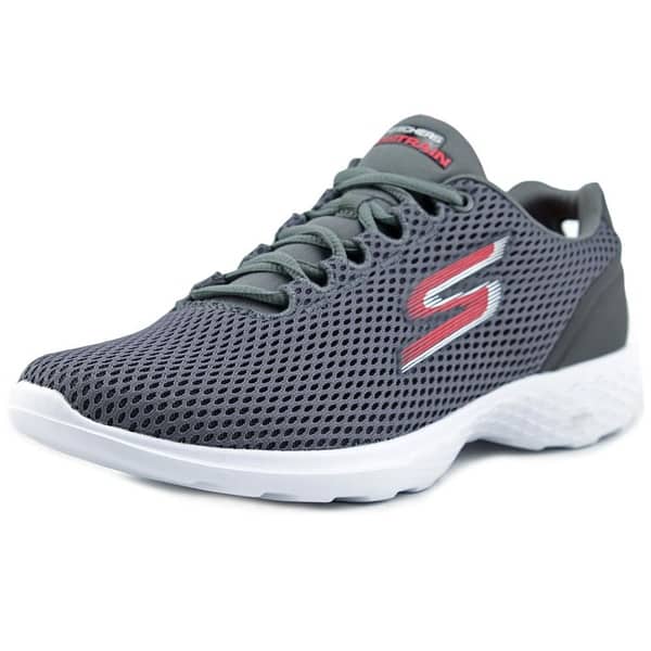 Shop Skechers Go Train Tr Hype Women Round Toe Canvas Sneakers