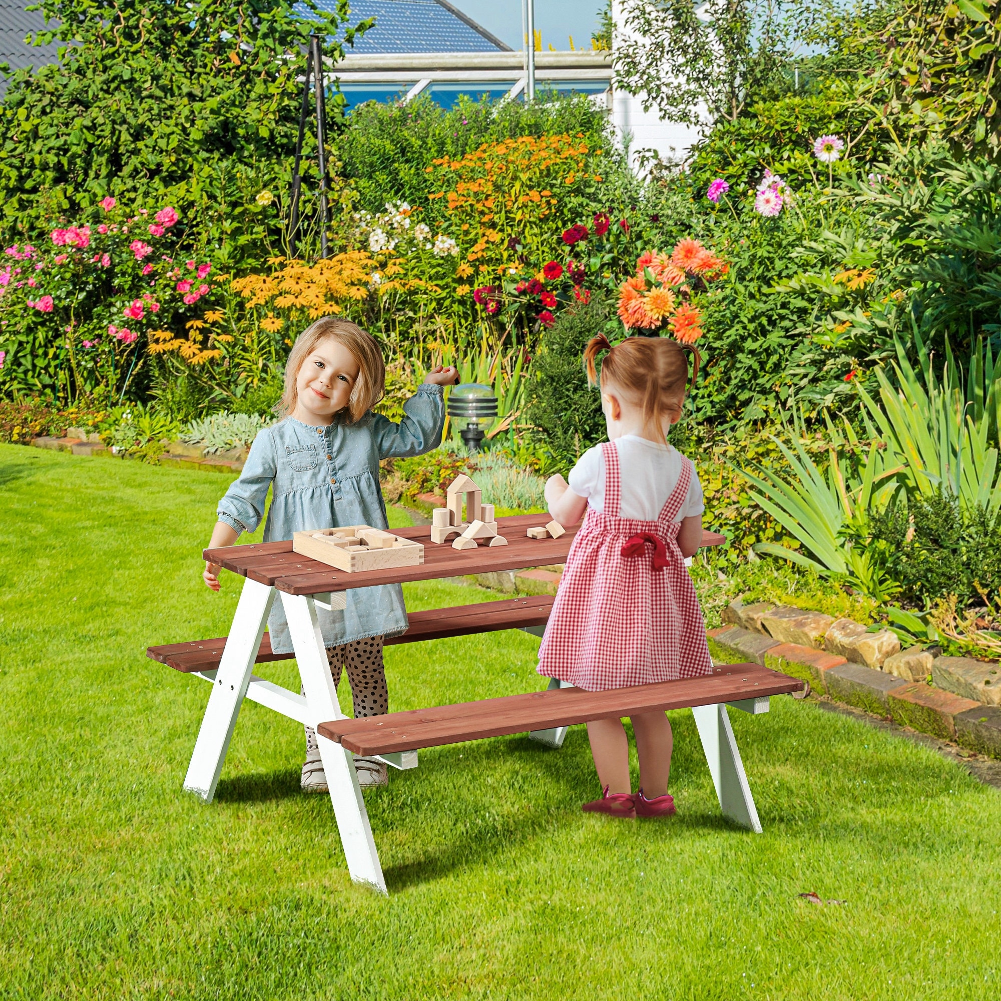 Kids picnic table and chairs on sale