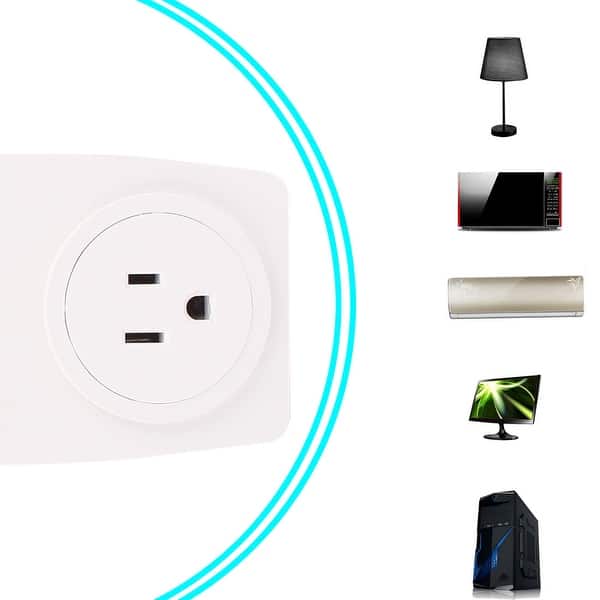 Shop 2 Pack Ac120v Us Plug Outlet Wireless Remote Control