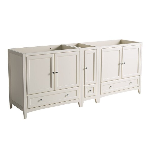 Fresca FCB20-361236 Oxford 83" Double Free Standing MDF Vanity Cabinet Only
