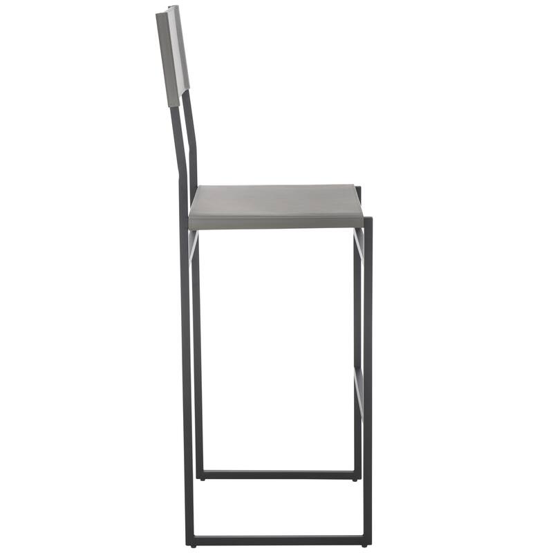 SAFAVIEH Vessie 30-inch Bar Stool (Fully Assembled) - 18 In. W x 18 In. D x 47 In. H - 18Wx18Dx47H